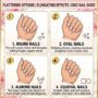 Best Nail Shapes for Short Fingers Best Nail Shapes for Short Fingers