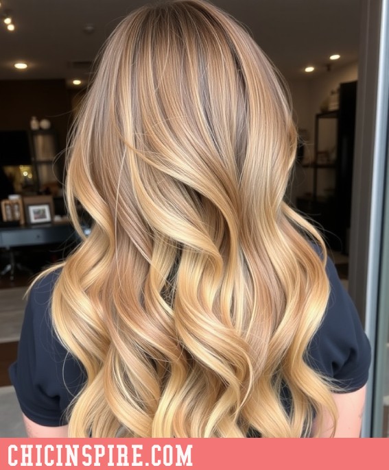 Bronde Ombré brown hair