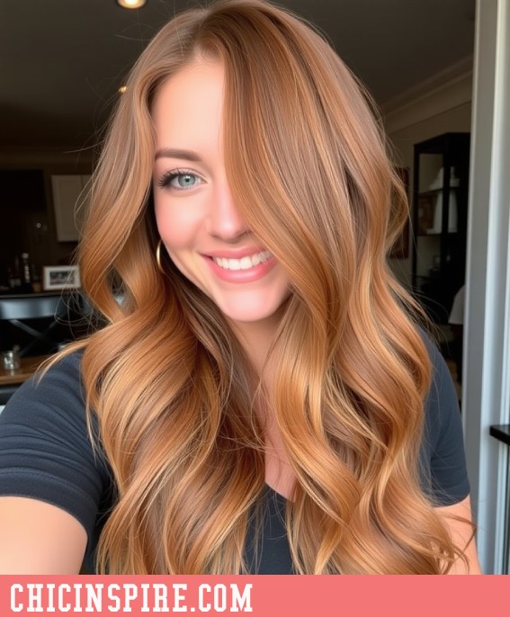 Cinnamon Spice Brown hair