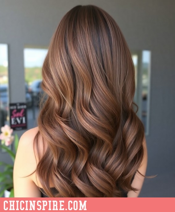 Full Dimensional Brunette Brown hair