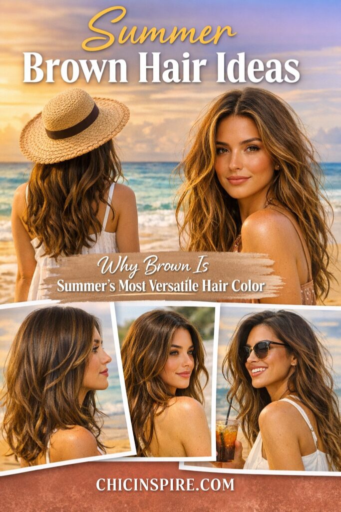 Summer Brown Hair Ideas Why Brown Is Summer's Most Versatile Hair Color