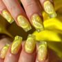 Lemonade Nails (Jelly Yellow) Lemon Nails Designs