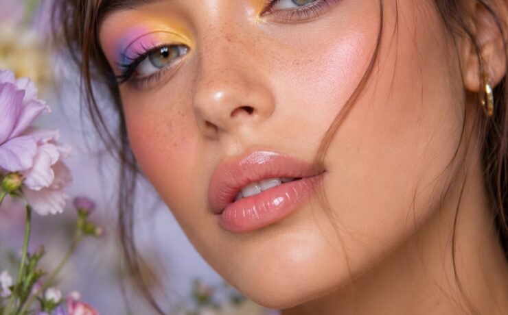Rainbow Pastel Eye Colorful Eye Makeup