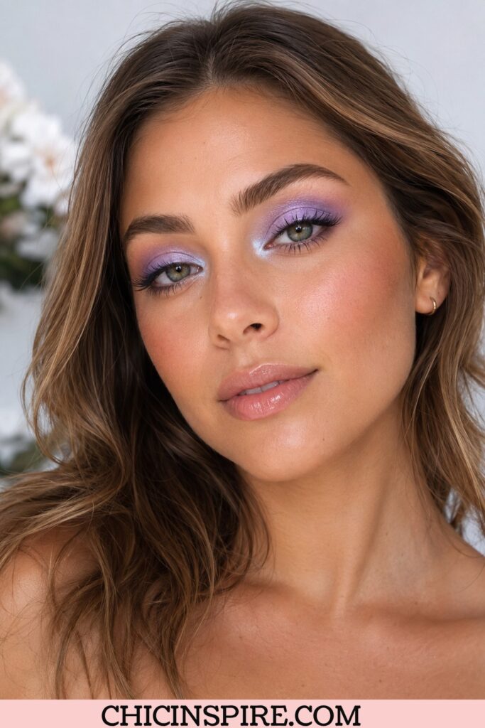 Soft Lavender Wash  EYE MAKEUP cOLOR