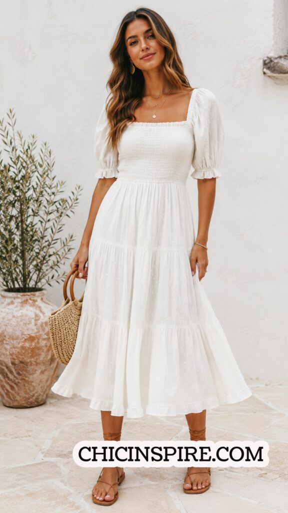 v neck dress with sleeves Lara 51072 Gretchen V-Neck Long Sleeve Wedding Dress Ivory / 22 main image 0