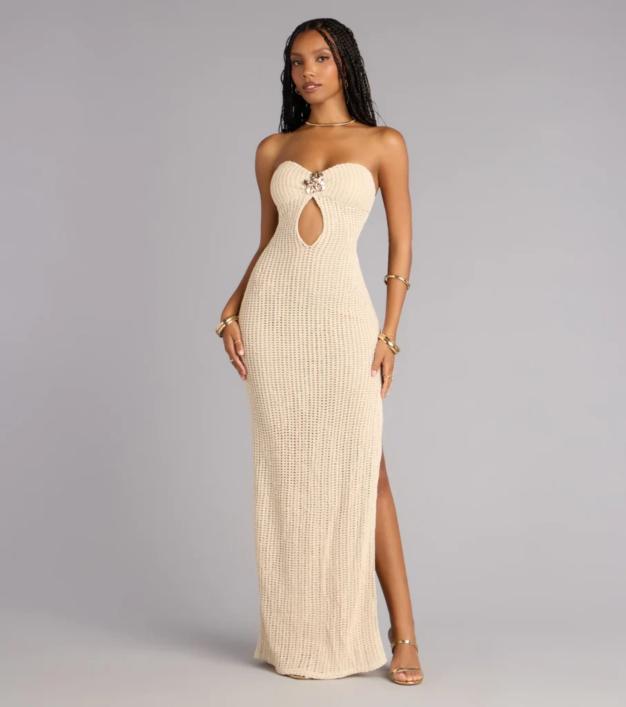 Neutral Resort Dress