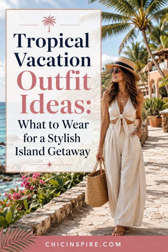 Summer Style Tropical Vacation Outfit Ideas