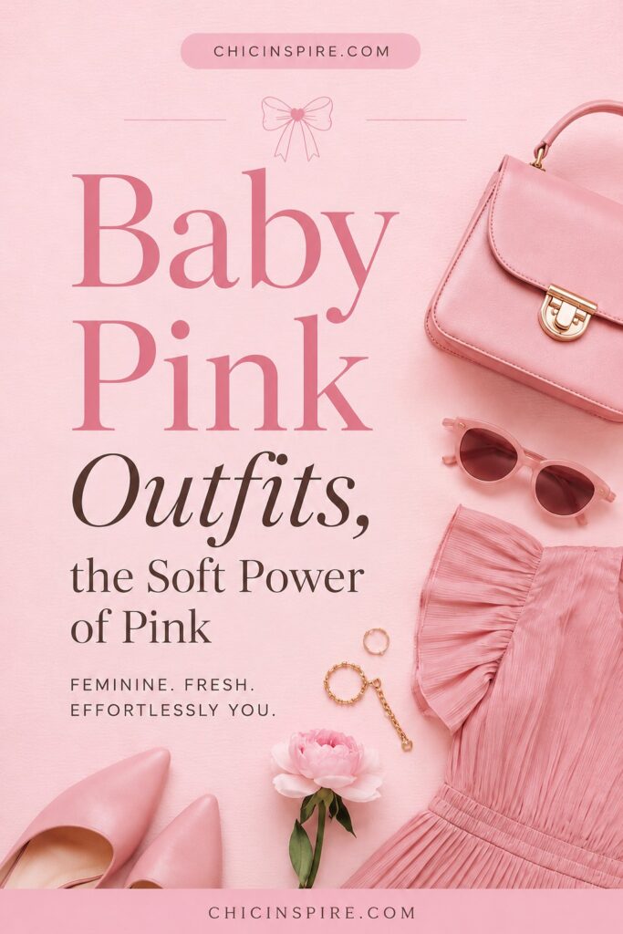 Baby Pink Outfits, the Soft Power of Pink