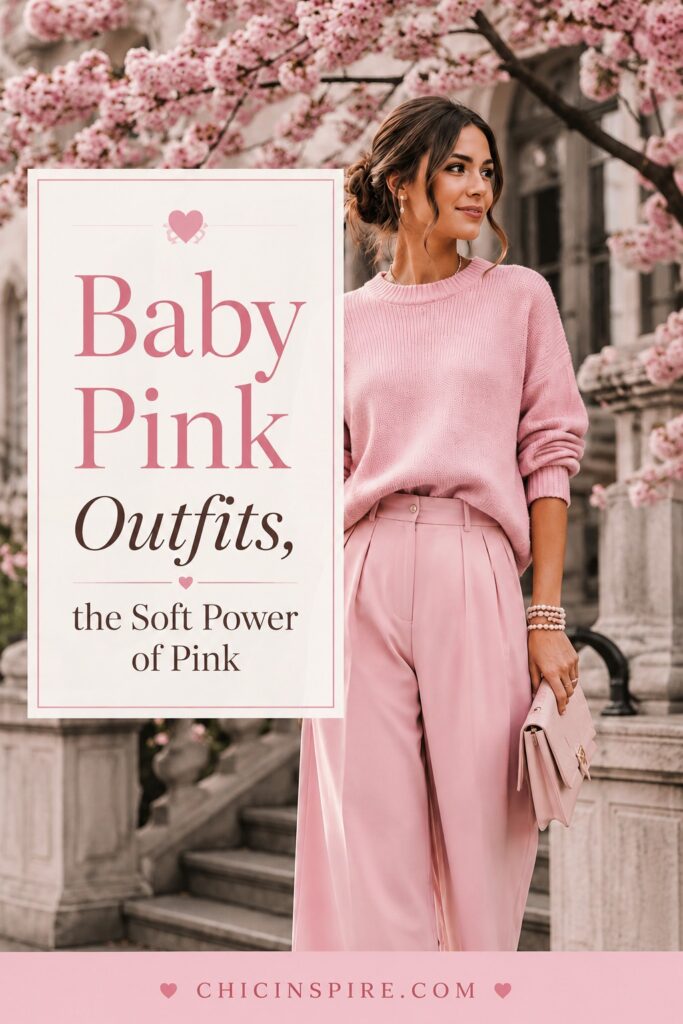 Baby Pink Outfits, the Soft Power of Pink