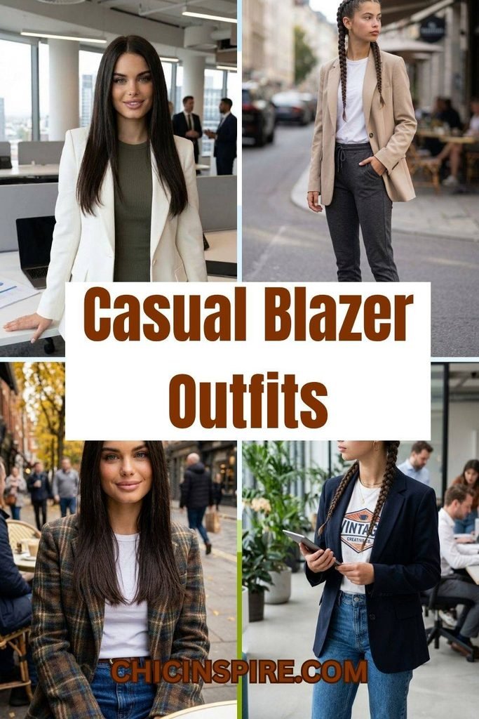 Casual Blazer Outfits: 20 Easy Looks That Feel Stylish and Comfortable