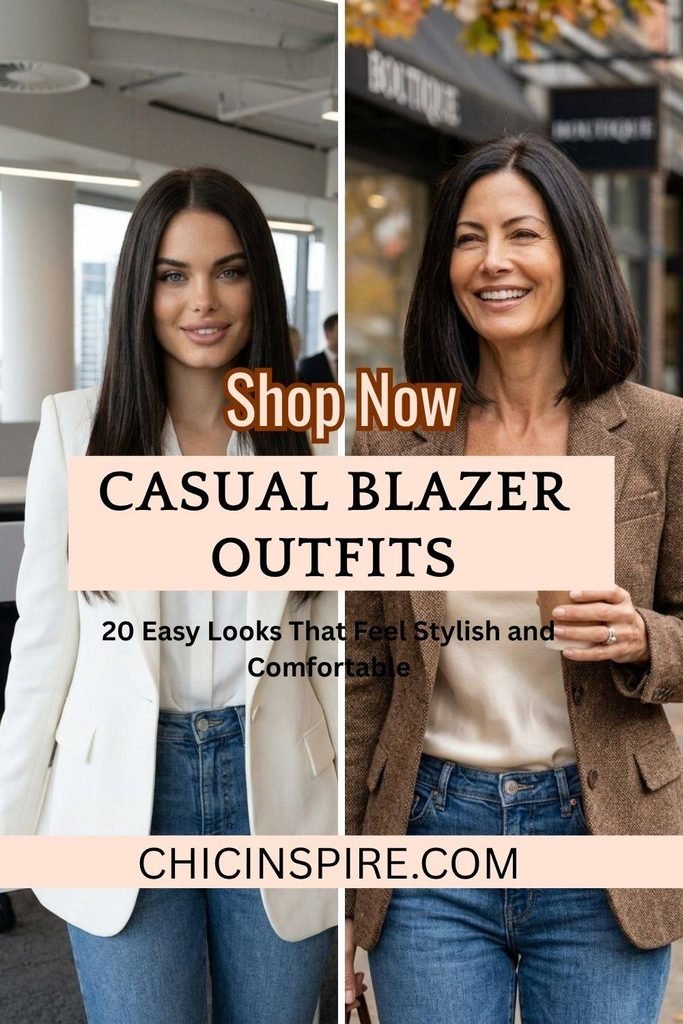 Casual Blazer Outfits: 20 Easy Looks That Feel Stylish and Comfortable