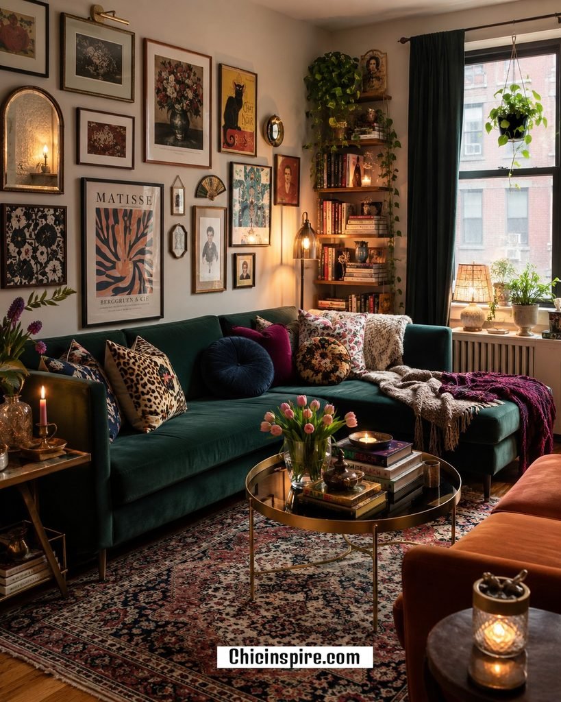 a Cozy Maximalist Apartment